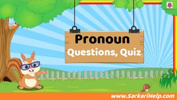 pronouns Exercise quiz