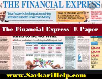 the financial express e paper pdf