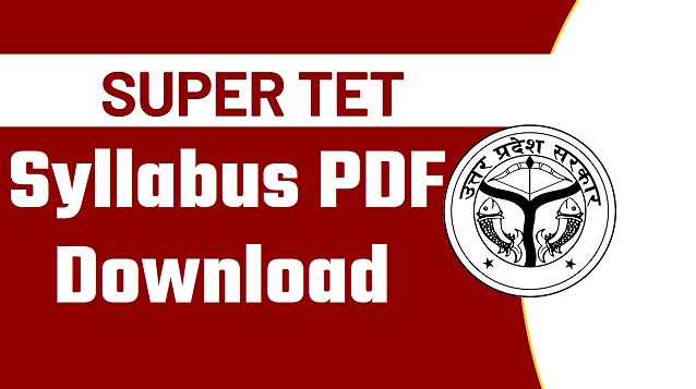 super tet syllabus pdf download