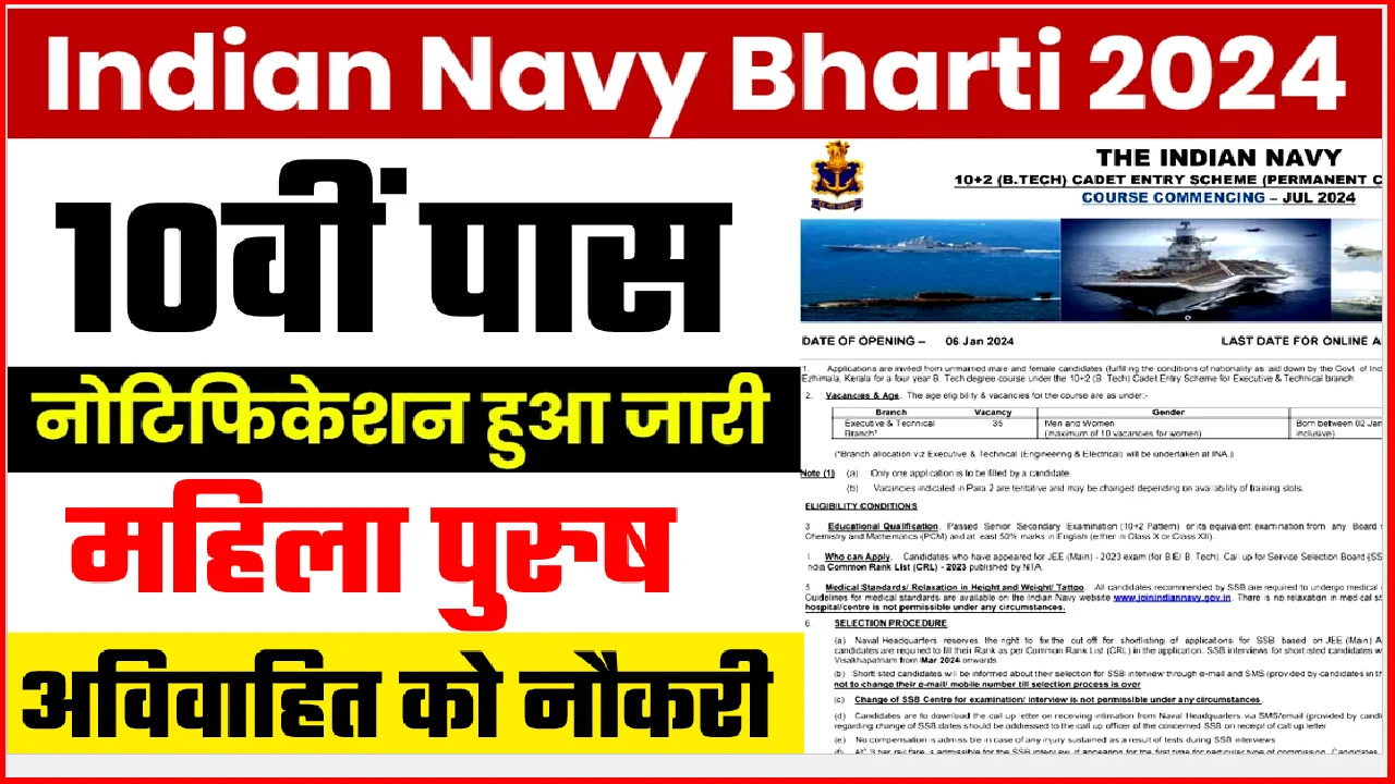 indian navy agniveer bharti 2024