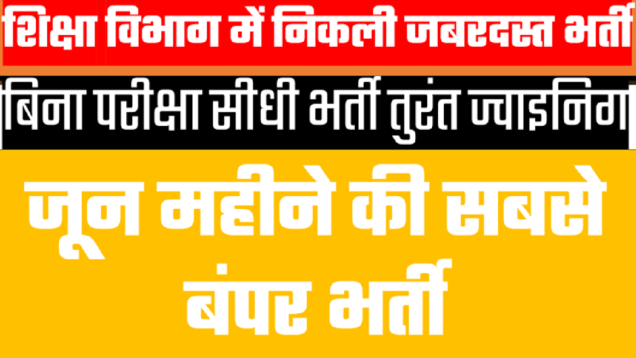 New Govt Job 2025